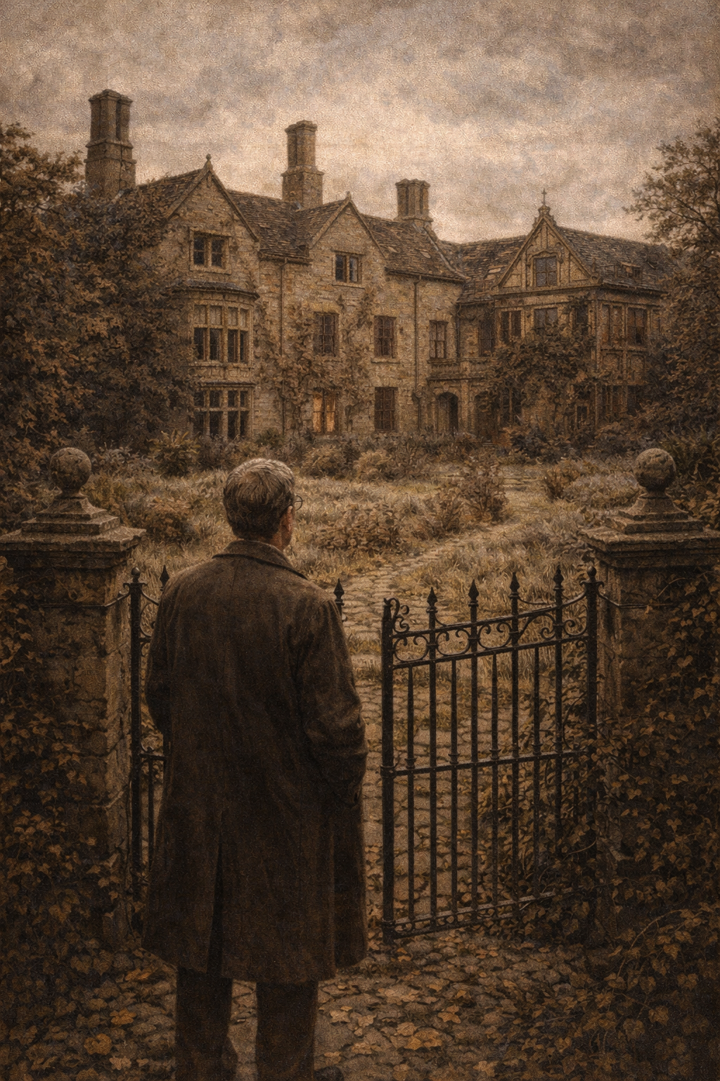 Halecroft post-war, 1947 — diminished